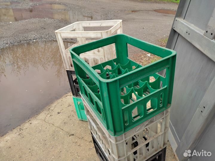 Ящик пластик для бутылок