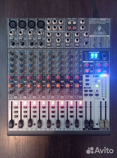 Микшерный пульт behringer xenyx 1622fx