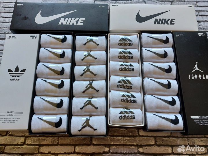 Носки Nike Adidas Jordan Puma