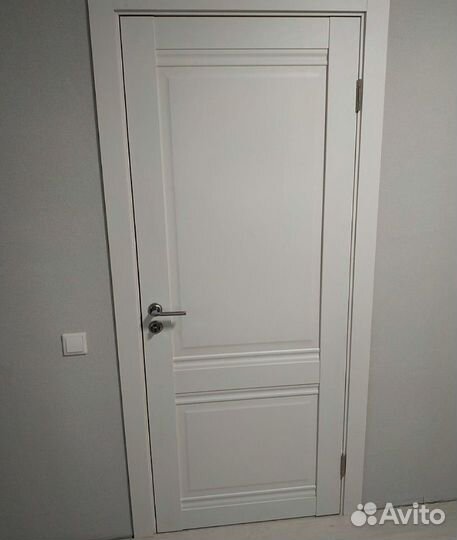 Двери межкомнатные белые