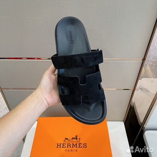 Шлепанцы мужские Hermes