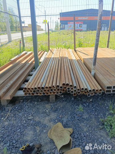 Труба круглая стальная на стобы 57х3 57х2