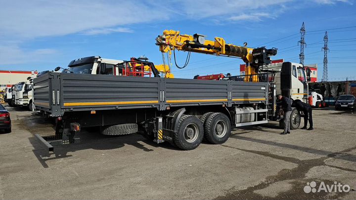 Аренда и услуги манипулятора-вездехода, стрела 7.6