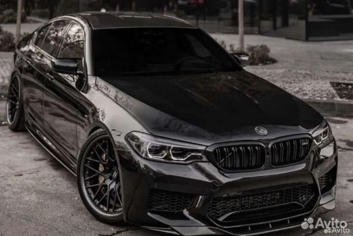 Сплиттер BMW F90 M5 карбон, RKP carbon