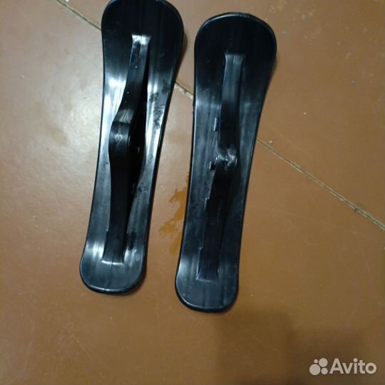 Лыжи на самокат в хорошем состоянии