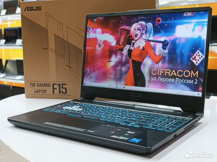Ноутбук Asus 15.6 144Hz i5 11400h 16gb RTX3050 SSD