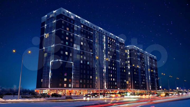 1-к. квартира, 35,7 м², 12/16 эт.