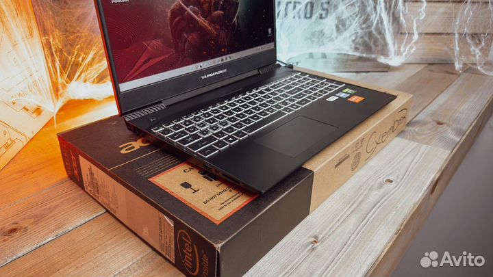 Игровой ноутбук (Core i5-12450H, RTX 3050, 144Hz)