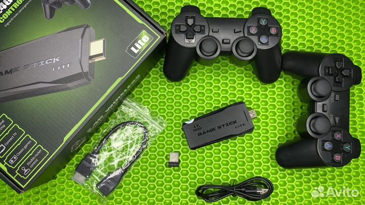 Игровая приставка game stick lite 64gb 15000 игр