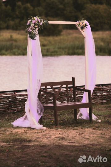 Свадебный декор Рустик для оформления банкета