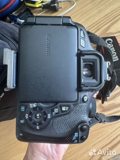 Зеркальный фотоаппарат canon eos 600d