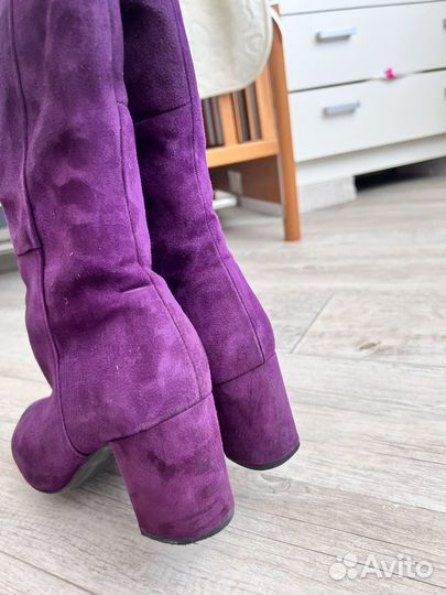 Замшевые сапоги Gabor 41