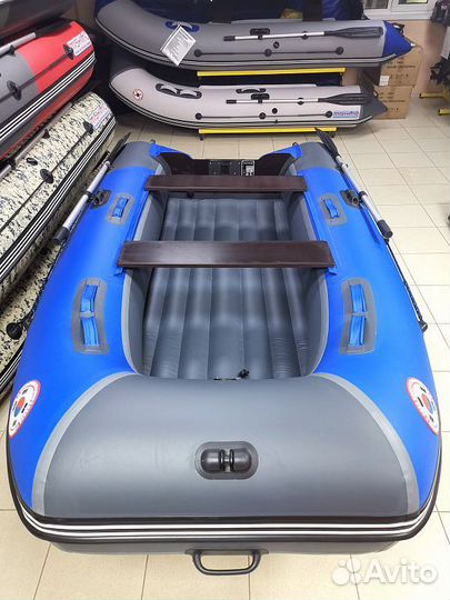 Лодка mishimo PRO 350, синяя
