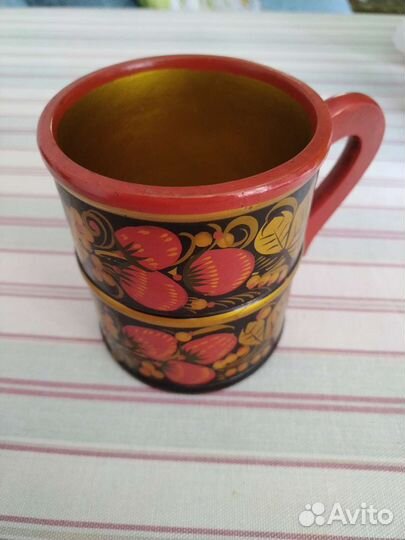 Набор столовой посуды хохлома