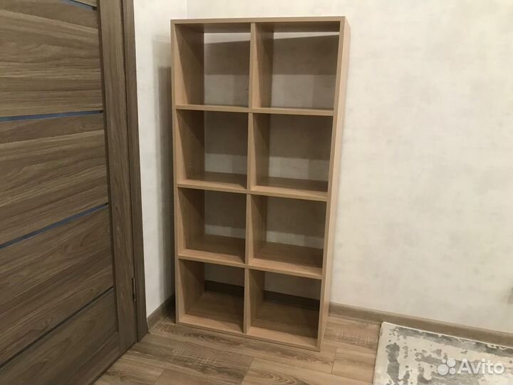 Стеллаж IKEA аналог 8(2х4) секций Дуб Пушкино