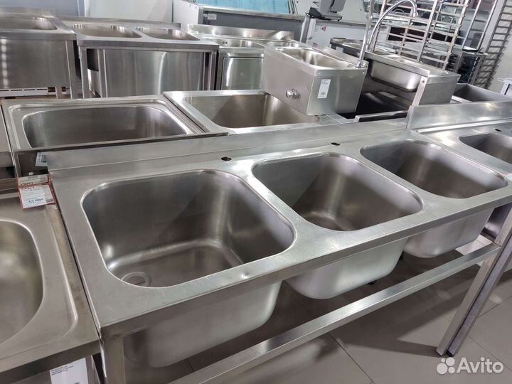 Моечные ванны, нержавейка