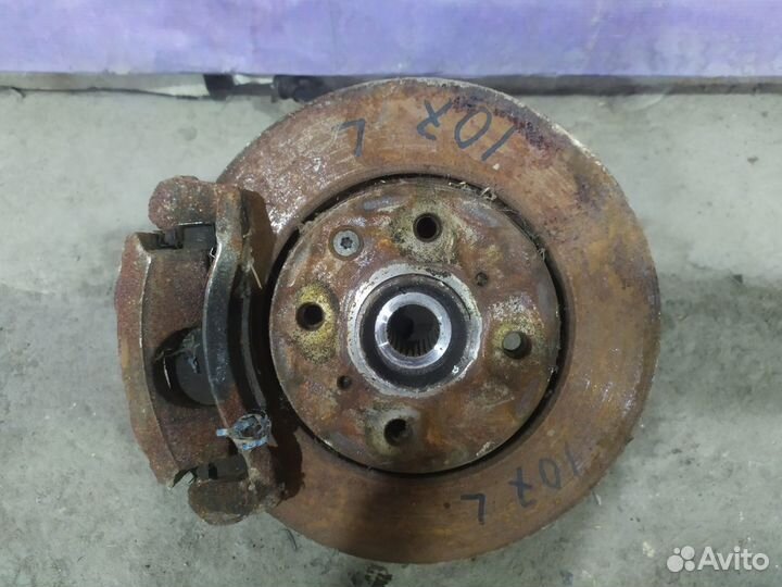 Peugeot 107 поворотный кулак, диск, суппорт