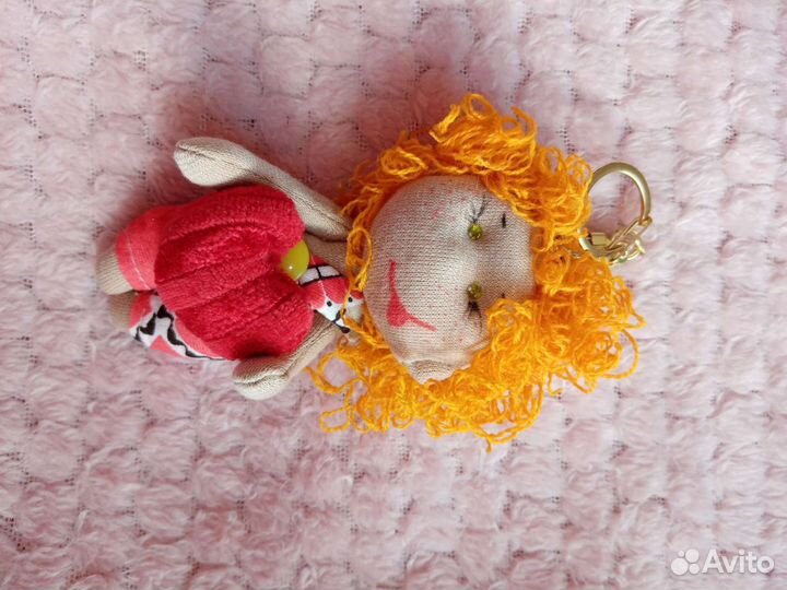 Куколка брелок, ручная работа