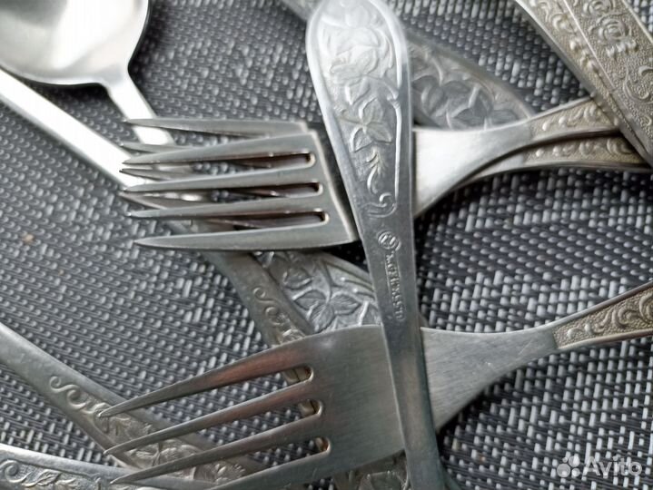Столовые приборы СССР из нержавейки