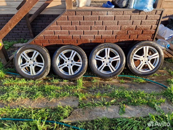 Литые диски r16 с резиной лето