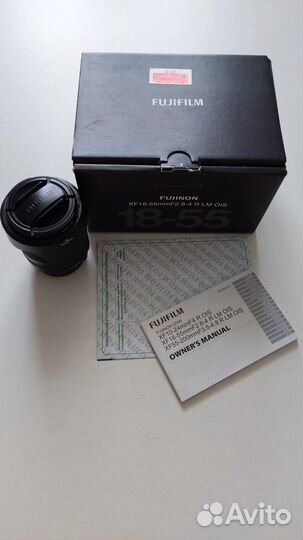 Объектив Fujifilm XF 18-55mm F2.8-4 R LM OIS