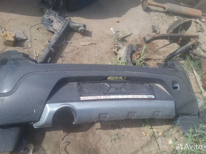 Рено сандеро 2012 год бампер задний