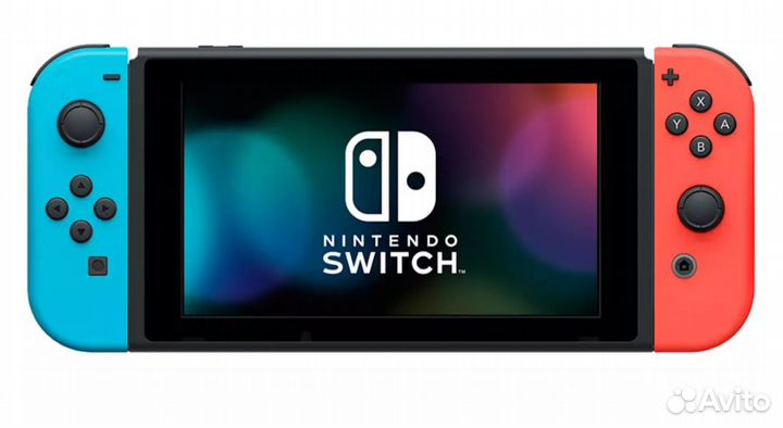 Nintendo Switch Neon Red Красный Новый