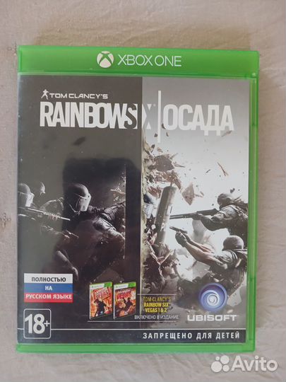 Диск для Xbox One Tom Clancy’s Rainbow Six Осада