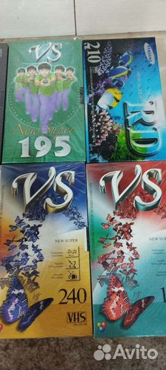 Видеокассеты новые