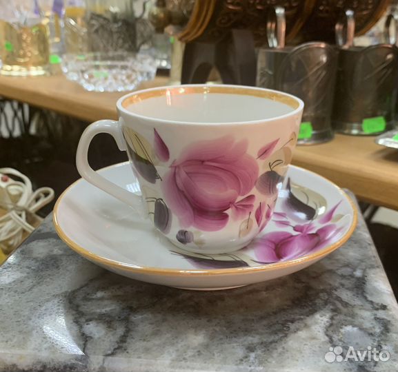 Фарфоровая чайная пара. Хайта