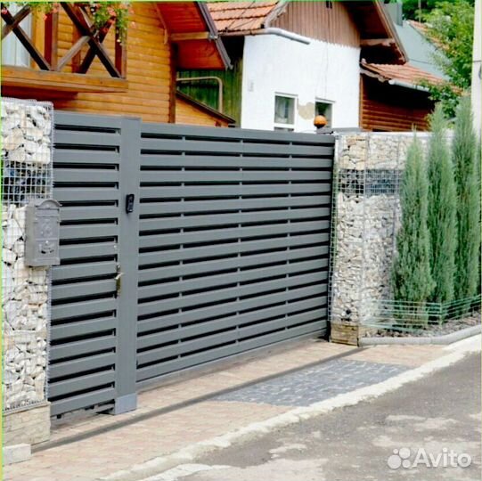 Забор ранчо, жалюзи. Европейская версия