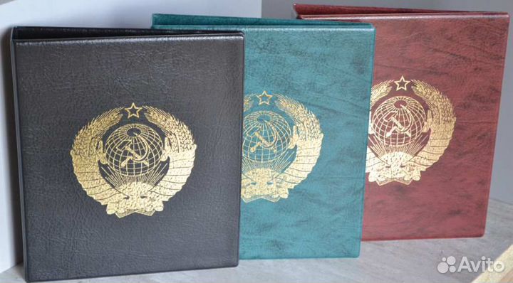 Альбомы для монет и банкнот формата 