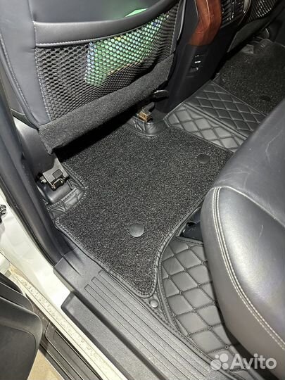 3D Ковры в салон Toyota Land Cruiser Prado