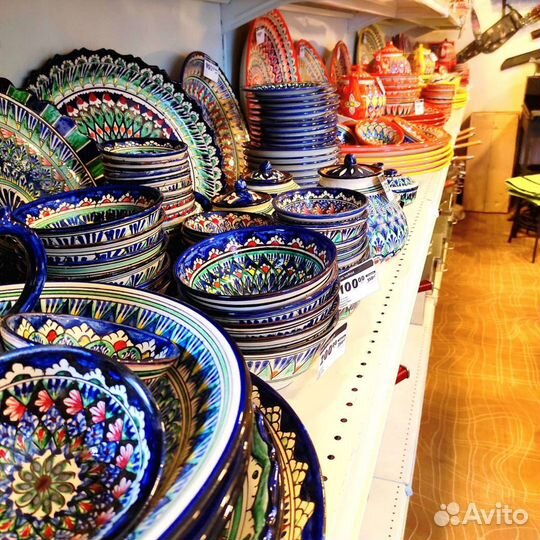 Посуда Узбекская.Сервиз Чайный Узбекский