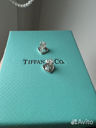 Tiffany серьги Серебро 925 пробы