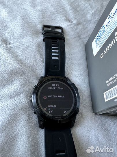 Часы Garmin Fenix 7x solar