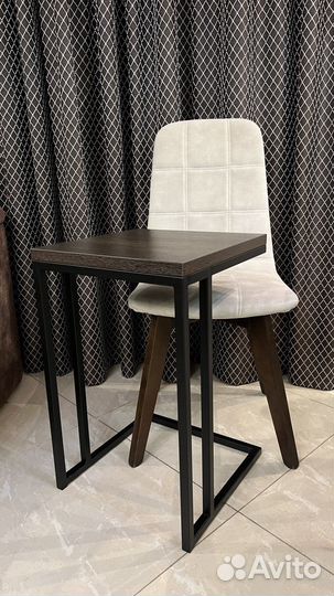 Приставной столик в стиле лофт(Loft)