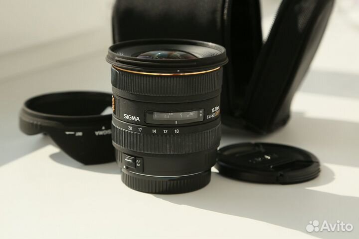 Объектив Sigma EX 10-20mm AF f4-5.6 DC HSM(Canon)