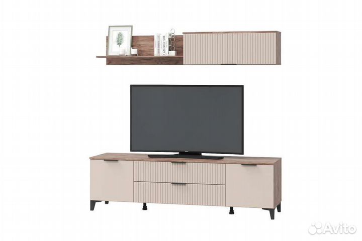 Тумба тв с фрезеровкой, тумбы тв, гостиная