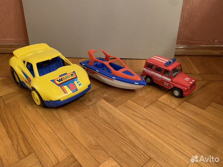 Игрушки пакетом для мальчика