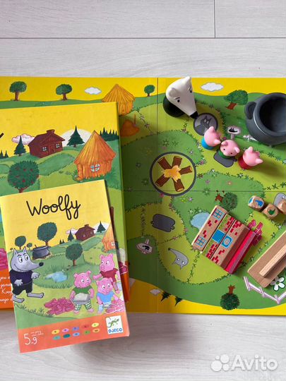 Игра Djeco 3 поросенка