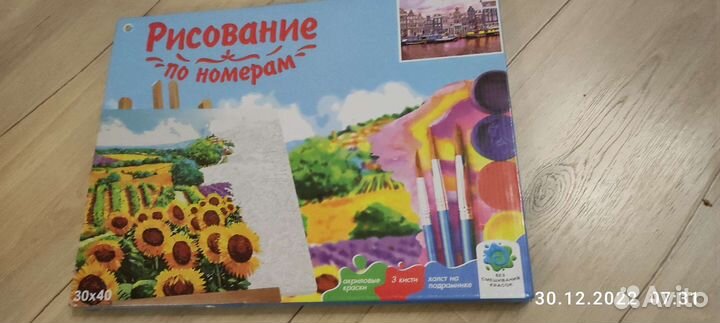 Рисование по номерам 30х40 картина