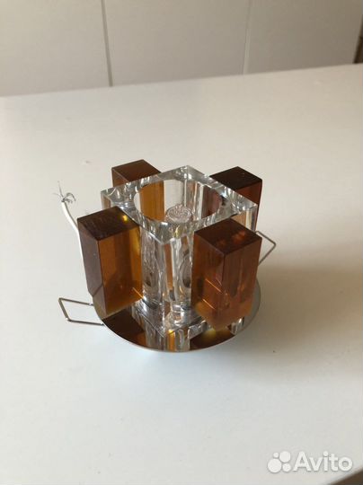 Светильник потолочный стекло