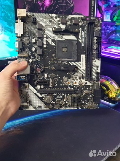 Материнская плата ASRock B450M-HDV R4.0