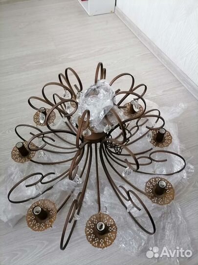 Люстра хрустальная