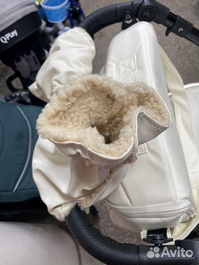 Коляска-трансформер delux Darex 2в1 Экокожа