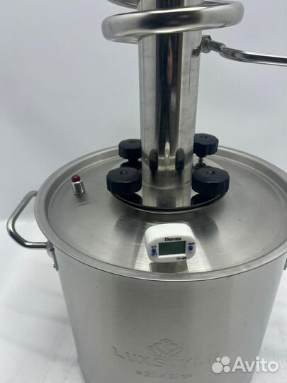 Дистиллятор фланцевый - с вертикальной царгой