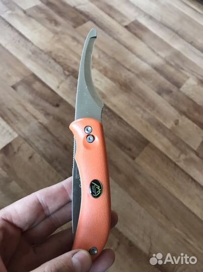 Нож охотничий шкуросъемник