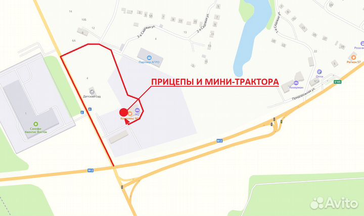 Прицеп легковой 2,7 м*1,4 м