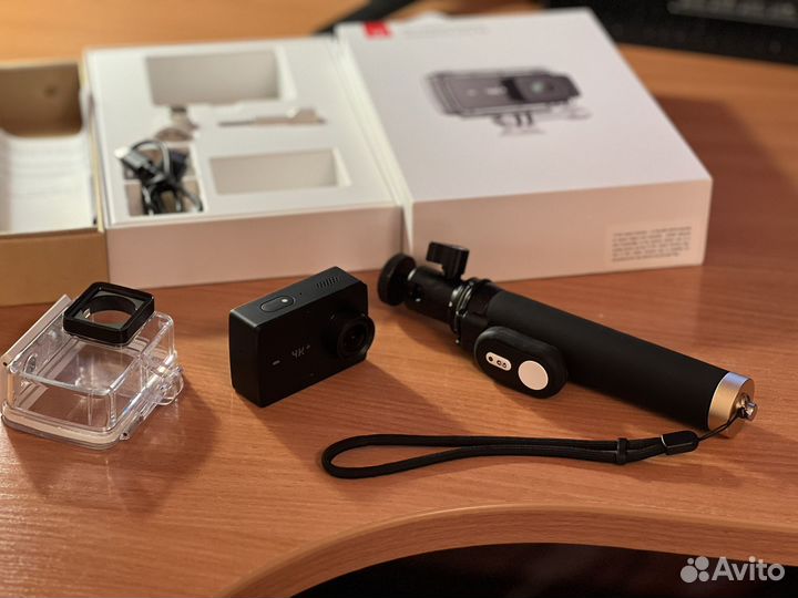 Экшн камера xiaomi yi 4k+